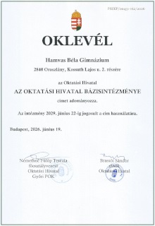 OH-Oklevél