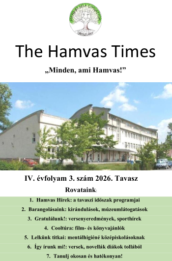 The Hamvas Times - 2026-4evf-3sz - Tavasz